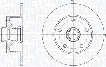 Magneti Marelli 361302040241 - Jarrulevy inparts.fi