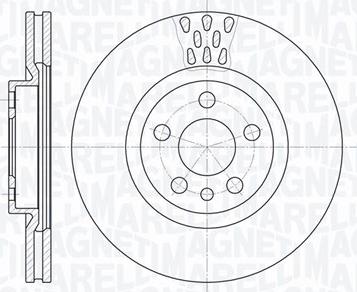 Magneti Marelli 361302040248 - Jarrulevy inparts.fi