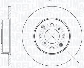 Magneti Marelli 361302040243 - Jarrulevy inparts.fi