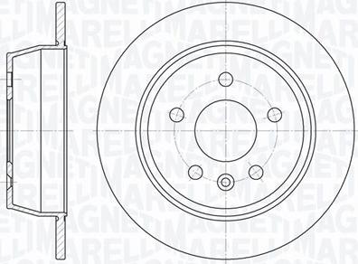 Magneti Marelli 361302040247 - Jarrulevy inparts.fi