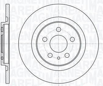 Magneti Marelli 361302040269 - Jarrulevy inparts.fi