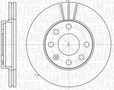 Magneti Marelli 361302040264 - Jarrulevy inparts.fi