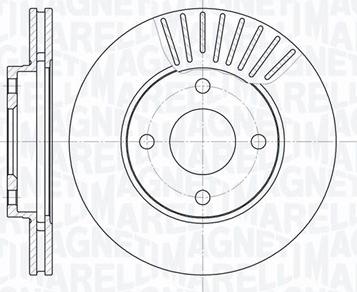 Magneti Marelli 361302040206 - Jarrulevy inparts.fi