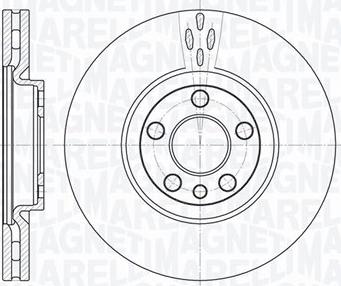 Magneti Marelli 361302040200 - Jarrulevy inparts.fi