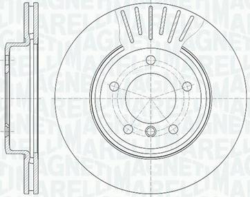 Magneti Marelli 361302040208 - Jarrulevy inparts.fi