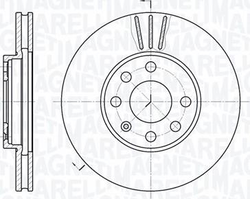 Magneti Marelli 361302040212 - Jarrulevy inparts.fi