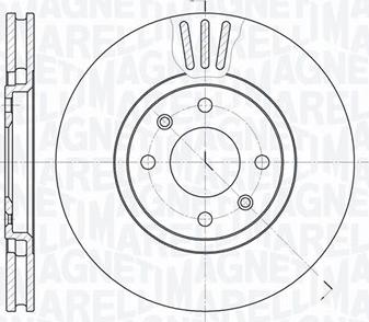 Magneti Marelli 361302040284 - Jarrulevy inparts.fi