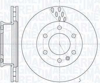 Magneti Marelli 361302040280 - Jarrulevy inparts.fi