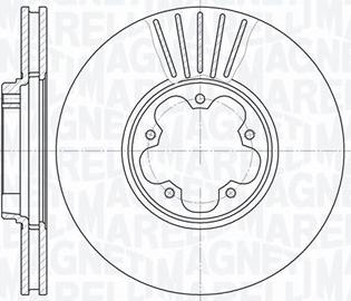 Magneti Marelli 361302040288 - Jarrulevy inparts.fi