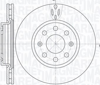 Magneti Marelli 361302040236 - Jarrulevy inparts.fi