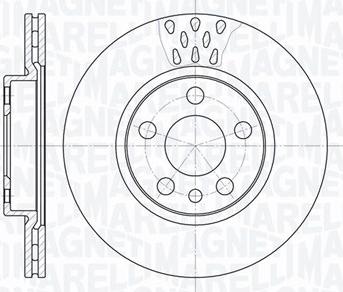 Magneti Marelli 361302040232 - Jarrulevy inparts.fi