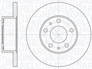 Magneti Marelli 361302040237 - Jarrulevy inparts.fi