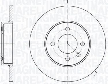 Magneti Marelli 361302040225 - Jarrulevy inparts.fi