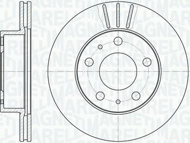 Magneti Marelli 361302040228 - Jarrulevy inparts.fi