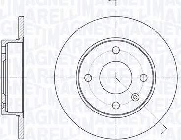 Magneti Marelli 361302040227 - Jarrulevy inparts.fi