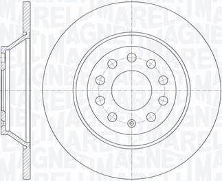 Magneti Marelli 361302040279 - Jarrulevy inparts.fi