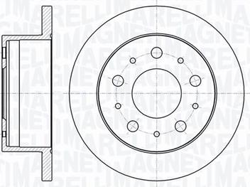 Magneti Marelli 361302040271 - Jarrulevy inparts.fi