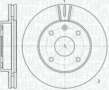 Magneti Marelli 361302040278 - Jarrulevy inparts.fi