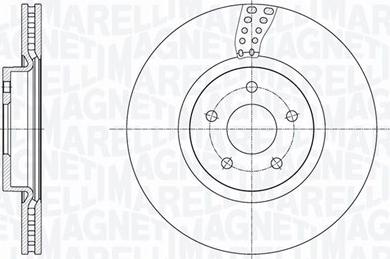 Magneti Marelli 361302040790 - Jarrulevy inparts.fi