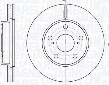 Magneti Marelli 361302040744 - Jarrulevy inparts.fi