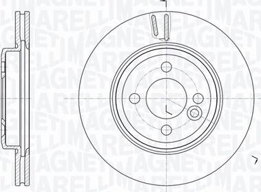 Magneti Marelli 361302040741 - Jarrulevy inparts.fi