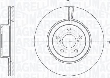 Magneti Marelli 361302040743 - Jarrulevy inparts.fi