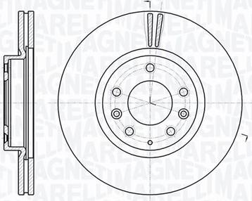 Magneti Marelli 361302040754 - Jarrulevy inparts.fi