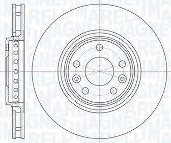 Magneti Marelli 361302040757 - Jarrulevy inparts.fi