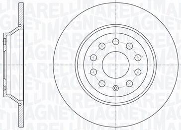 Magneti Marelli 361302040708 - Jarrulevy inparts.fi