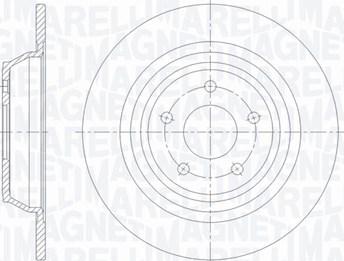 Magneti Marelli 361302040702 - Jarrulevy inparts.fi