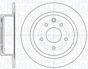 Magneti Marelli 361302040719 - Jarrulevy inparts.fi