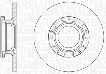 Magneti Marelli 361302040713 - Jarrulevy inparts.fi