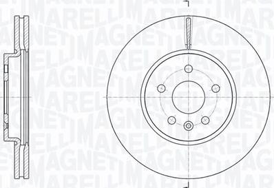 Magneti Marelli 361302040784 - Jarrulevy inparts.fi