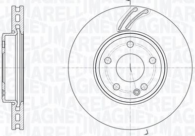 Magneti Marelli 361302040788 - Jarrulevy inparts.fi