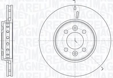 Magneti Marelli 361302040787 - Jarrulevy inparts.fi