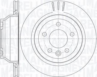 Magneti Marelli 361302040739 - Jarrulevy inparts.fi