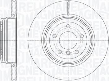 Magneti Marelli 361302040736 - Jarrulevy inparts.fi