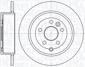 Magneti Marelli 361302040724 - Jarrulevy inparts.fi