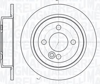 Magneti Marelli 361302040725 - Jarrulevy inparts.fi