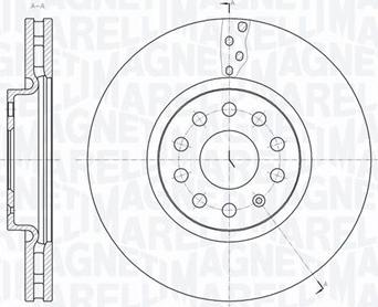 Magneti Marelli 361302040770 - Jarrulevy inparts.fi