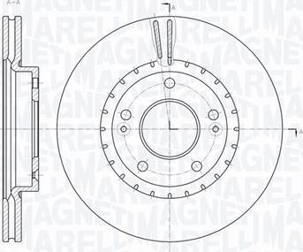 Magneti Marelli 361302040771 - Jarrulevy inparts.fi