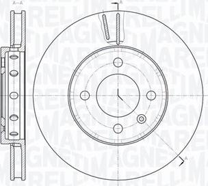 Magneti Marelli 361302040778 - Jarrulevy inparts.fi