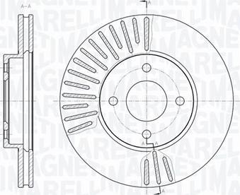 Magneti Marelli 361302040772 - Jarrulevy inparts.fi