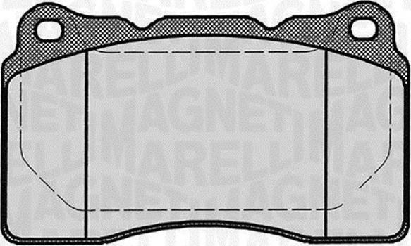 Magneti Marelli 363916060499 - Jarrupala, levyjarru inparts.fi