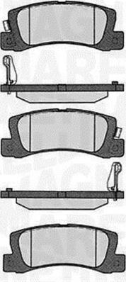 Magneti Marelli 363916060492 - Jarrupala, levyjarru inparts.fi