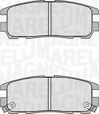 Magneti Marelli 363916060497 - Jarrupala, levyjarru inparts.fi