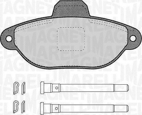 Magneti Marelli 363916060456 - Jarrupala, levyjarru inparts.fi