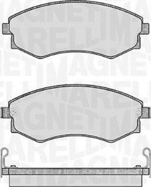 Magneti Marelli 363916060467 - Jarrupala, levyjarru inparts.fi