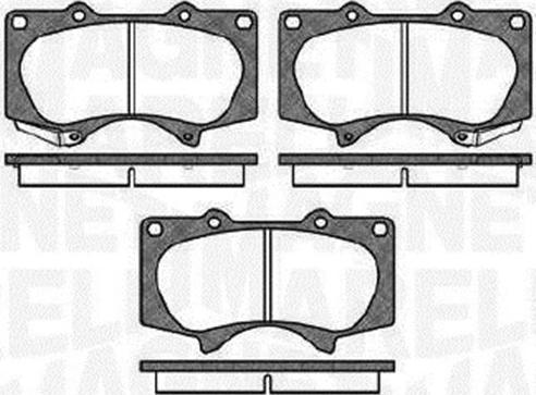 Magneti Marelli 363916060409 - Jarrupala, levyjarru inparts.fi