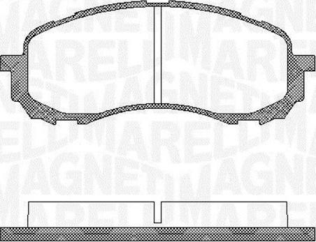 Magneti Marelli 363916060400 - Jarrupala, levyjarru inparts.fi